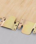 Two Pairs Universal Sectional Sofa Interlock Connectors Iron Bracket Hardware For Easy Connection And Rock Solid Fixation