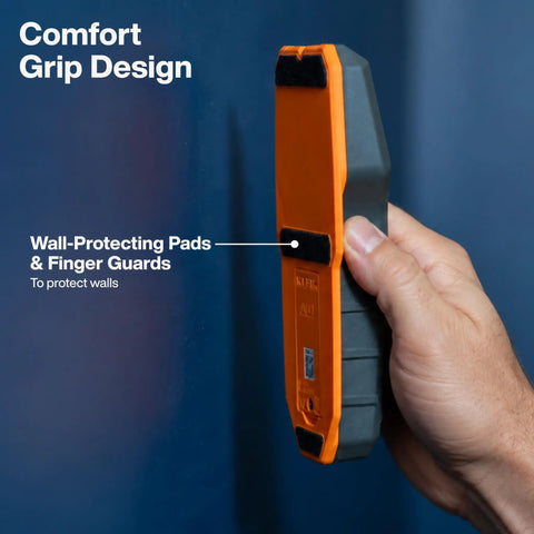 Bang On Accuracy Multi Scan Wall Scanner With Glowing Led Edges And Lightning Fast Auto Calibration For Nailing Wood Studs Copper Pipes And Live Ac Electrical Cables