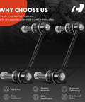 Front Sway Bar Link Set For Cadillac CTS 2008-2014 AWD And Non AWD SRX 2004-2009 STS 2005-2011 Front Left And Right Stabilizer