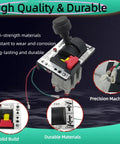 PTO Hoist Control Valve With Kickout For Dump Truck Tipper Hydraulic System Replaces AV 295 329358X shown with wiring