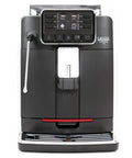 Straight Up One Touch Super Automatic Espresso Machine With Six Preprogrammed Drinks And Four Custom Profiles Featuring Kickass Auto Frothing, front view.