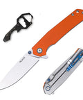 Your Go To Everyday Carry Folding Pocket Knife With 3.39 Inch 14C28N Blade, G10 Handle, Deep Carry Clip, Lightweight EDC Tool For Camping, Hiking, Bushcraft, Fishing And Everyday Use For Men And Women P801-J with multitool