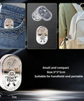 Solid Metal Fidget Slider For Adults, Totally Snappy Antistress EDC toy in pocket and on backpack, portable and compact.