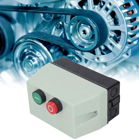Heavy Duty Magnetic Switch Starter For 220 230V Single Phase Motors With Overload Protection IP55 Splashproof Housing