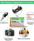 Wide range of application scenarios for High Capacity 3.7V 5000mAh LiPo Battery With USB Charger Cable 1S Protection Board.