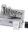 Pro Grade Calibration Weight Kit 25 Piece Set 1Mg To 1Kg Stainless Steel For Analytical Balance And Digital Scales Lab Education