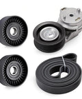Serpentine Belt Tensioner Kit For Dodge Ram 1500 2500 3500 5.7L V8 2003 2008 Replacement Drive Belt Tensioner And Idler Pulleys
