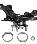 Front Left Steering Knuckle And Wheel Hub Bearing Assembly For 2004 2005 2006 Toyota Camry 2.4L Driver Side Replacement