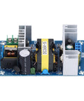 High Power Switching Power Module With Built In Power Supply For Civil And Industrial Control Systems Stable Output Double Sided PCB Design Industrial Grade Reliability Plug And Play Ready For Smooth Automation Projects, blue PCB top view