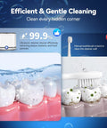 Ultrasonic Retainer Cleaner 48KHz High Frequency Cleaning Machine for Dentures and Toothbrush comparison with plaque removal