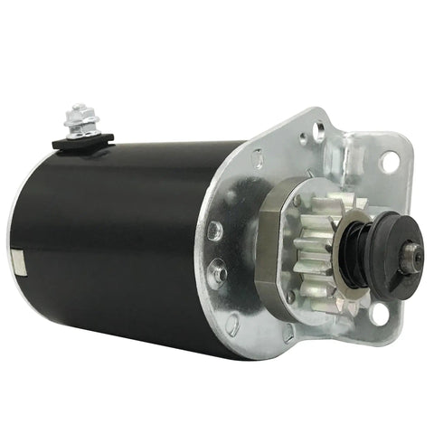 Beefy Steel Gear Starter Motor Replacement For Briggs Stratton 14.5 To 19 HP Fits Craftsman John Deere Cub Cadet Toro New Holland