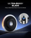 Pro-Grade Replacement Blade for Copper Wire Strippers, Cr12MoV Cutting Edge, razor-sharp 1.3 inch outer diameter