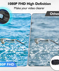 Comparison of bird in flight using 64GB WiFi Telescope Eyepiece Cam With 1.5 Inch LCD Screen 1080P HD Video And 2MP Photos