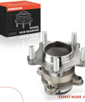 Rear Wheel Bearing And Hub Assembly For Five Lug Nissan Sentra 2020 2021 2022 2023 2024 Replacement Premium Quality Axle Hub Unit With High Load Capacity And Smooth Ride, five-lug hub with box.