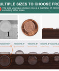 64pcs clear self-adhesive cabinet door bumpers; 12mm (0.5in) rubber dots for quiet non-slip drawers and furniture