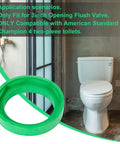 3 Inch Toilet Tank To Bowl Coupling Kit With Gasket Bolts Nuts Washers Wrench And Teflon Tape Easy DIY Repair Kit