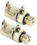 Strong Hydraulic Test Adapter Tool For High Pressure Monitoring Sampling Where You Need Zero Leak Free During Work With M14 And M16 Specs Fit For Shop Pros Who Want Quick Fixes And Solid Jobs Anytime They Hit The Line. steel hydraulic test adapter, M14 M16 threaded ends, zinc-plated