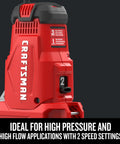 V20 Cordless Grease Gun With 40 Inch Hose, LED Light, 10,000 PSI, Dual Speed Transmission, pro grade tool