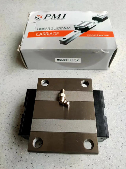 MSA30E Linear Guide Bearing Slider Block MSA30ESSFC Carriage For CO2 Laser Engraving Cutting Machine with packaging