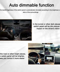 Eight Gang LED Touch Control Switch Panel With Dimmable Relay System For Trucks Boats ATVs UTVs SUVs And RVs in car dashboard