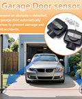 Garage Door Sensor Replacement For Linear Opener LSO50 LDO33 LDO50 HAE00002 Safety Reversing Sensor Kit installed on garage
