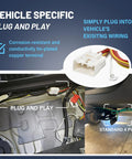 4 Pin Trailer Wiring Harness Vehicle Side For Toyota Pickup 1989-1995 And Toyota Tacoma 1996-2004 showcased with plug and play feature