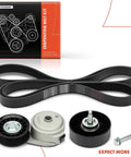 Serpentine Belt Drive Kit for Chevrolet Silverado 1500 2005 2013 4 3L V6 Express 1500 2500 GMC Sierra 1500 Savana 1500