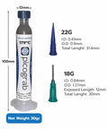 Lead Free Solder Paste For SMT And PCB Repair No Clean 179C Melting Point Sn64Bi35Ag1 Alloy 30g Syringe T3 Formulation