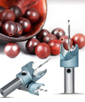 Top Shelf Tungsten Steel Router Bit For Wood Beads And Jewelry Crafting Hella Sharp 10Mm Shank drilling tool beside wooden beads.