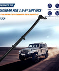 Ford 1.5-8 Inch Lift Adjustable Front Track Bar For F250 F350 Super Duty 4X4 Suspension Forged Steel Front Axle Stabilizer Upgrade For Off Road Toughness And Precise Alignment on Jeep-style 4x4