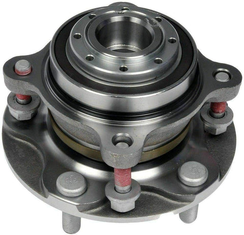 Beefed Up 4 Piece Front And Rear Wheel Bearing And Hub Assembly For 2007 2018 Toyota Tundra 2WD, Aftermarket Replacement