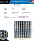 Heavy Duty Eight By Eight Inch Steel Mending Plates For Solid Wood Repair with Hot Dipped Galvanized Finish and 19 gauge steel.