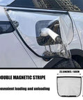 Heavy Duty Ev Charger Port Cover Waterproof Electric Car Plug Protector in use with magnetic stripe, fits 23.5" x 19".