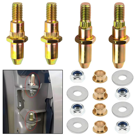 Door Hinge Pin And Bushing Repair Kit For 1999 Through 2007 Chevy Avalanche Silverado Suburban Tahoe GMC Sierra Yukon Escalade