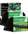 Heavy Duty Double Layer Soaker Hose For Drip Irrigation That Saves 80 Percent Water, Leak Proof Garden Hose packaging