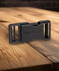 Fiberon PA612 CF15 Carbon Fiber Nylon Filament 1.75mm Black 0.5kg printed component on wood surface