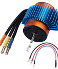 540 Brushless RC Motor 5900KV With 3.175mm Shaft And Heatsink Upgrade For 1/10 Scale RC Cars And Trucks Perfect For Serious Bashers
