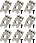 Belt Hooks Kit 9 Pack Replacement Parts For Makita Pro Grade Heavy Duty 324705-1 346034-2 346317-0 with screws