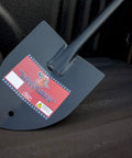 14 Gauge Round Point Trunk Shovel With Poly D Grip Handle For Camping Cars And Outdoor Gear Compact Portable Heavy Duty Steel