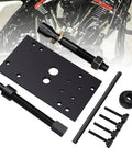 Pro Inner Camshaft Bearing Installer Tool For M8 Cycle Engines Comes With Support Plate And Assembly Kit Built To Help You Swap Parts Quick And Get Your Bike Humming Like A Dream For Life No Stress Involved Here For Real Riders Only, black metal kit
