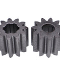 Two Pack Steering Pinion Gear GX20053 For John Deere Lawn Tractors And Mowers Compatible With D100 D110 D160 D170 LA Series.