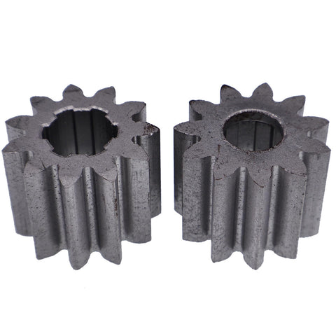 Two Pack Steering Pinion Gear GX20053 For John Deere Lawn Tractors And Mowers Compatible With D100 D110 D160 D170 LA Series.