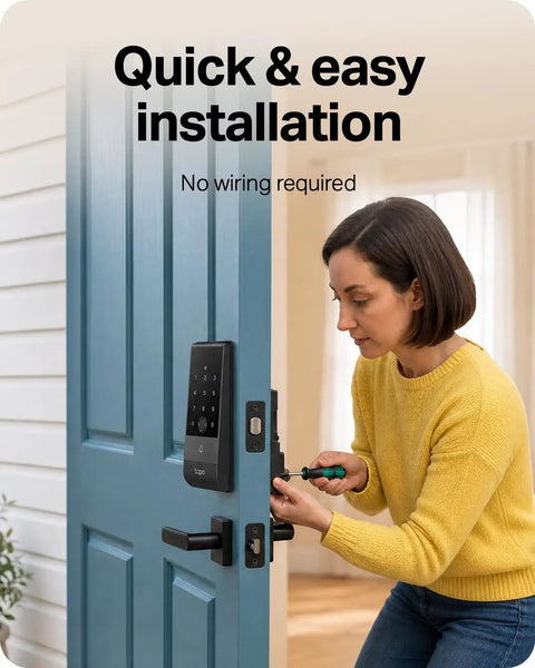 Roll Right Into Your Place Without Any Sweat Using This Wifi Smart Deadbolt With Instant Palm Scan Plus Fingerprint App And Passcode Controls For Quick Daily Access And Solid Local Data Privacy