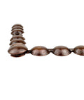 Premium Antique Copper Upholstery Tacks Killer Nailhead Trim Seven Sixteenths Inch Heads Five Eighths Inch Shanks robust strip detail.