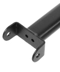 Beefy Adjustable Heavy Duty Wagon Cart Pull Handle From 18 To 27.6 Inches Telescoping Replacement Handle For Folding Carts Easy Install For Outdoor Camping Trolleys And Wagons, black steel bracket close-up