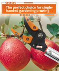 Long Reach Tree Pruner And Trimmer For High Branches And Fruit Picking 3.5 Foot Aluminum Extension Shears cutting apple