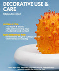 Decorative use and care instructions for non-toxic Top Shelf Water Based Acrylic Sealer for concrete crafts.