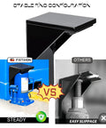 Premium Steel Container Jack Lug With Limiter Leveler comparison image showing stable vs slippage configurations for lifting.