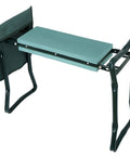 Folding Garden Kneeler Bench Knee Saver With Heavy Duty Build And EVA Foam Pad Dual Purpose Kneeler And Seat Lightweight Portable