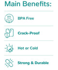 Main benefits: BPA Free, Crack-Proof, Hot or Cold, Strong & Durable for 7 Inch Black Disposable Stir Sticks For Hot And Cold Beverages